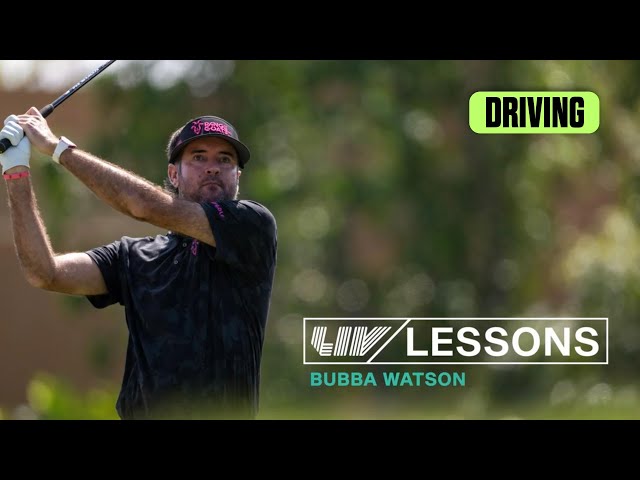 LIV Lessons: Bubba Watson - Driving | Episode 1