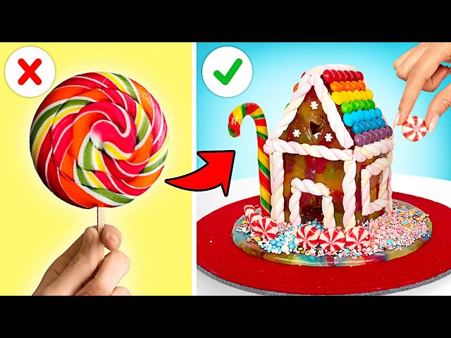 Wir bauen ein Süßigkeitenhaus aus Karamell