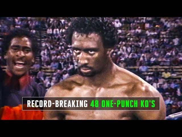 Knocked'em OUT COLD! The Most Intimidating Knockout Beast of the 80s - Thomas Hearns