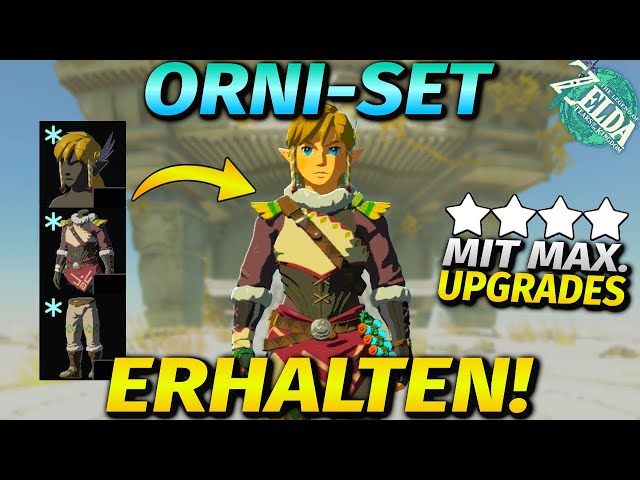 *NEU* Orni-Rüstungsset mit maximalen Upgrades erhalten! ► Zelda Tears of the Kingdom