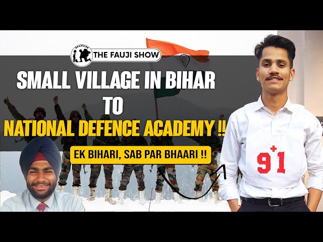 Bihar Boy goes to National Defence Academy !! ft NDA Recommended Candidate Rishikesh Ep-189