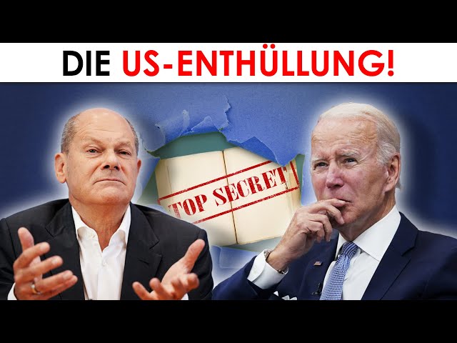 US-Geheimpapier durchgestochen! Olaf Scholz fremdbestimmt? "Deutschland schwächen, Stärkung der USA"