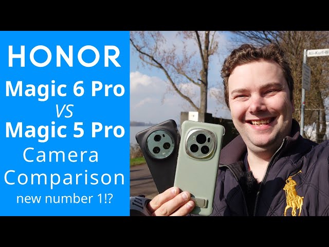Honor Magic 6 Pro vs Magic 5 Pro - Camera Comparison