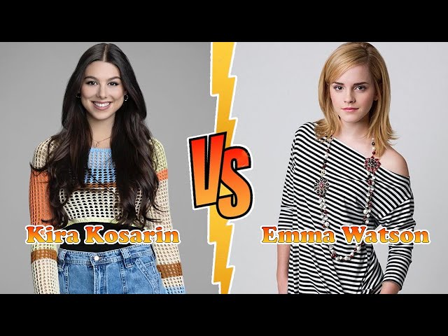 Emma Watson VS Kira Kosarin (Phoebe Thunderman) Transformation ★ From Baby To 2024
