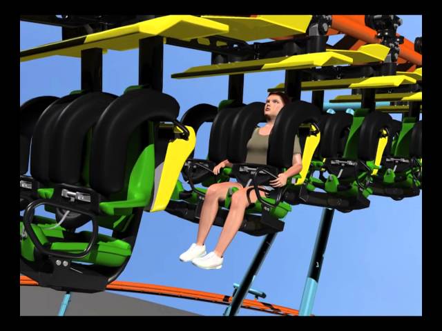 3D Accident Animation - Rollercoaster Injury