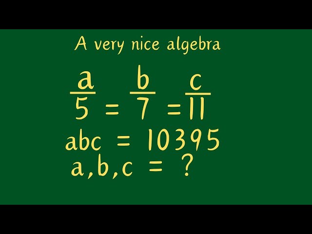 A Very Nice Algebra.