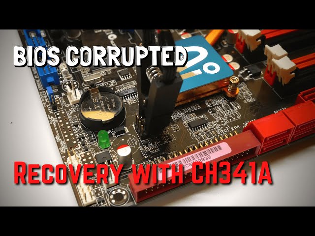 Motherboard with Corrupted BIOS? FIX with CH341A External Flashing Tool