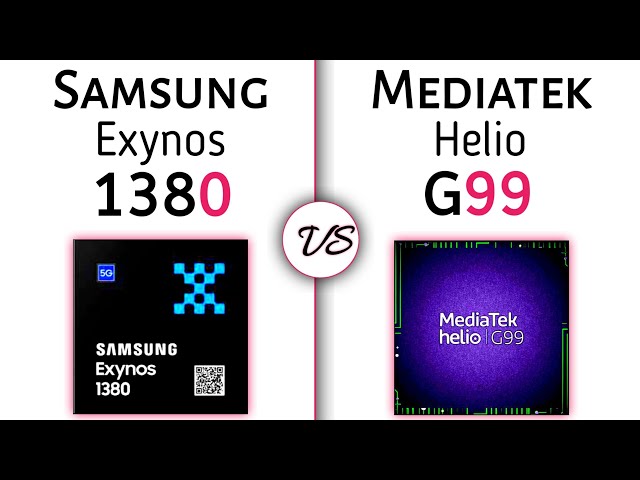 SAMSUNG Exynos 1380 vs MediaTek Helio G99 | what's a better for You !