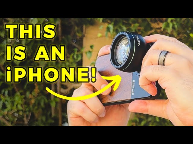 Is This The FUTURE Of iPhone Photography? [Reeflex G-Series Lenses First Look]