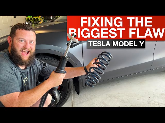 Tesla Model Y - Fixing The Biggest Flaw Of This Car With Unplugged Performance Comfort Suspension!!
