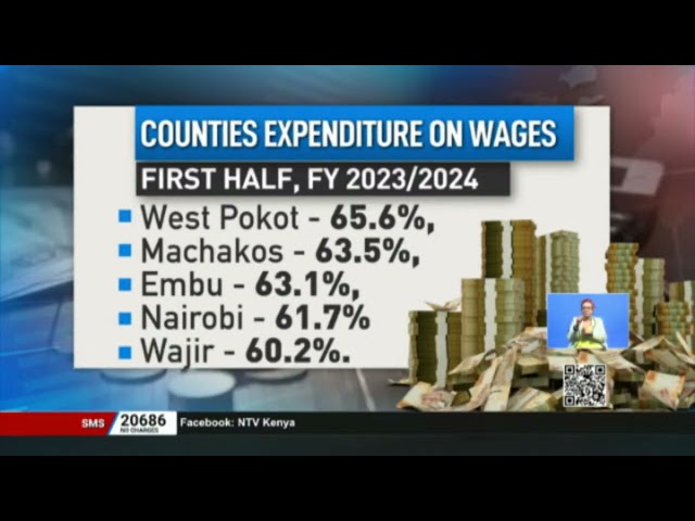 County governments have not managed to stay within the legal mandate of 35% expenditure on wages