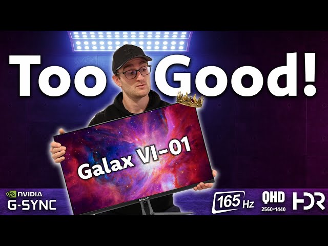 Galax VI-01 Monitor Review - The Best Budget 1440p Gaming Monitor