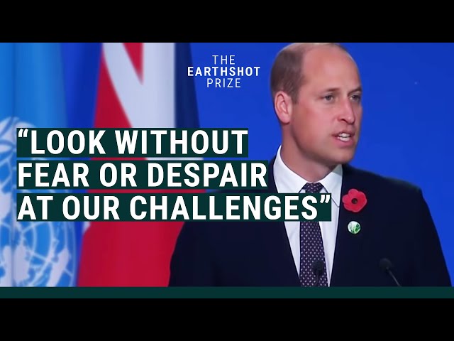 Prince William's Speech at the COP26 World Leaders Summit 🌎 #EarthshotPrize