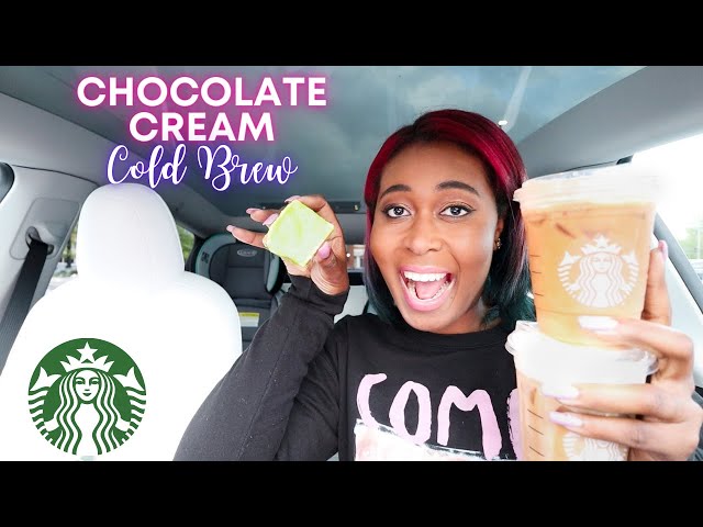 Starbucks Chocolate Cream Cold Brew Taste Test and Review