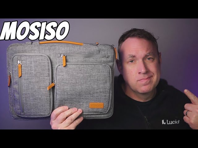 MOSISO 360 Protective Laptop Shoulder Bag Review - Perfect for home, work, office, and travel!