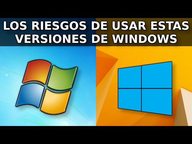Windows SIN SOPORTE: Lo que debes SABER de estas versiones desactualizadas ⚠️