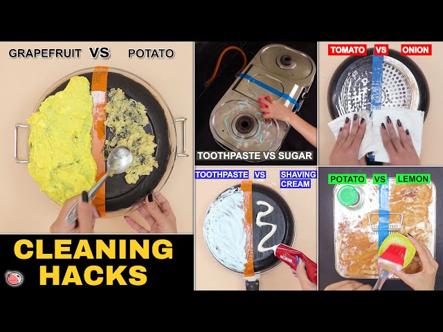 10 Amazing Home Cleaning Hacks - Tips & Tricks #cleaning #hacks