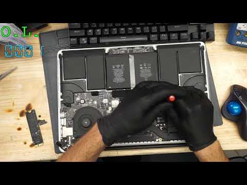 A boring Macbook logic board repair.