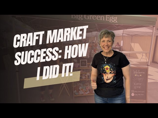 How I did it at My First Craft Market! #crochet