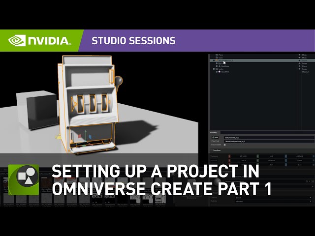 Setting Up A Project in NVIDIA Omniverse Create Part 1: Getting Started
