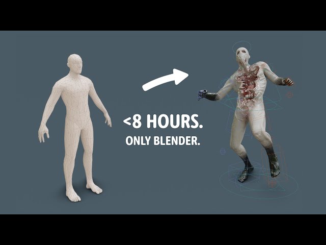 How I Create My 3D-Characters In Blender?