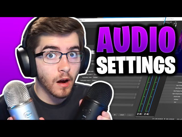 BEST OBS Audio Settings For Streaming & Recording! (2021)