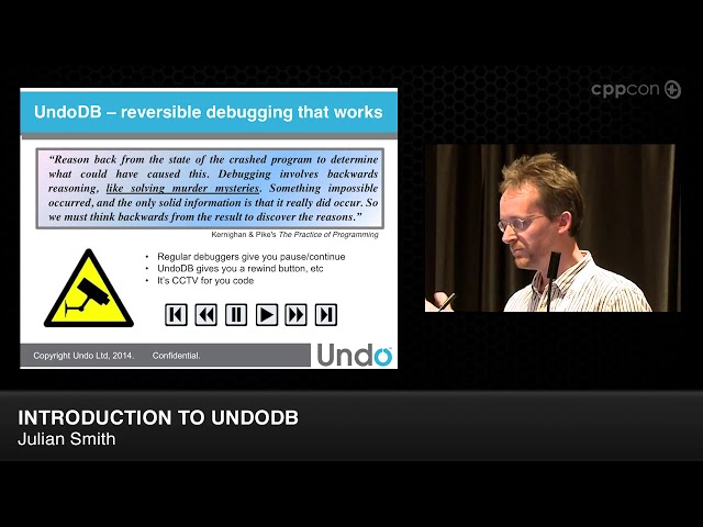 Lightning Talks: Introduction to Undodb - Julian Smith [ CppCon 2014 ]