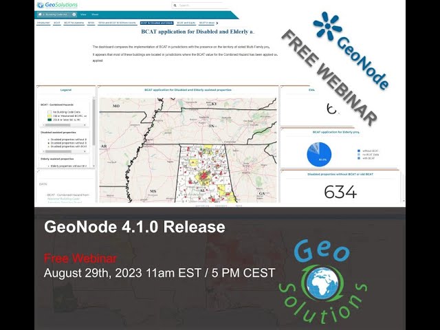 Free Webinar - GeoNode 4.1 release