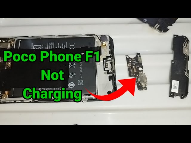How to fix Poco Phone F1 not charging problem.