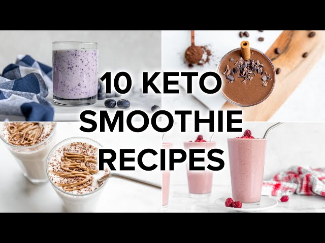 10 Best Keto Smoothie Recipes [Low-Carb Shakes]