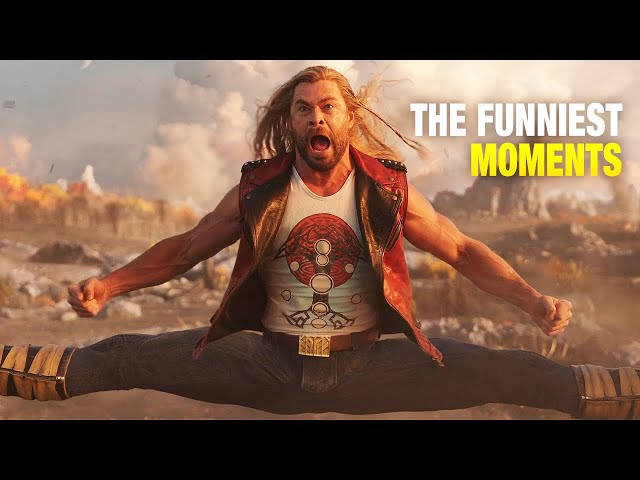 The Funniest Moments from Thor: Love and Thunder (2022) Jealous Stormbreaker, Screaming Goats