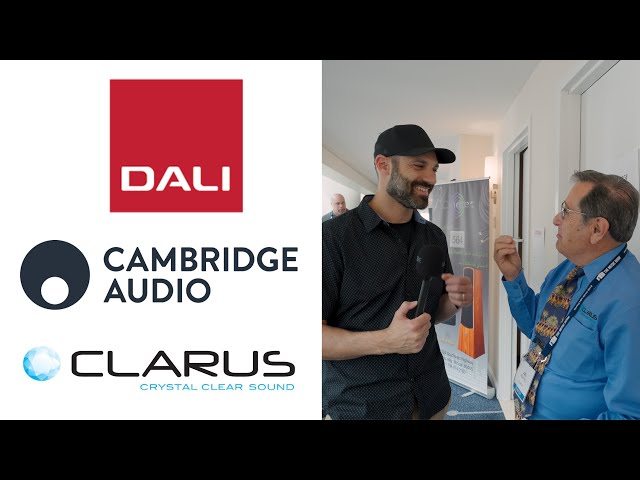 AXPONA 2023 | Interviews with Dali, Cambridge Audio, and Clarus Cables!