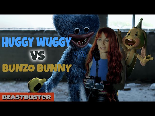 Huggy Wuggy VS Bunzo Bunny.  / Short film "Beastbuster" / Poppy PlayTime Chapter 3