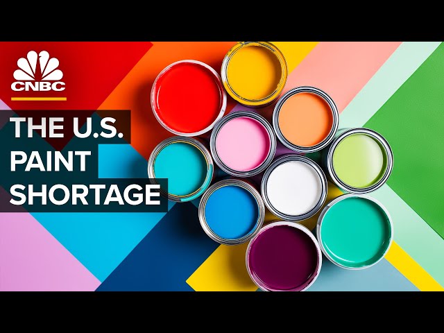 Why The U.S. Is Running Out Of Paint