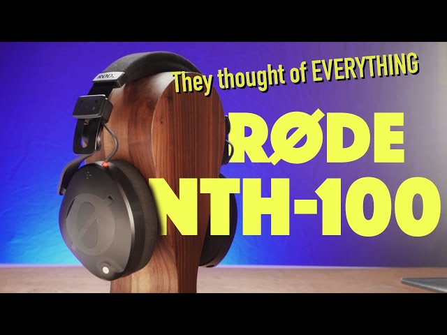 RODE NTH-100 - The PERFECT headphones for Voiceover?? | Booth Junkie