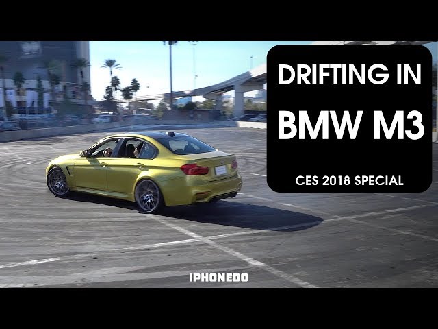 Drifting In A BMW M3 [CES 2018 Special]