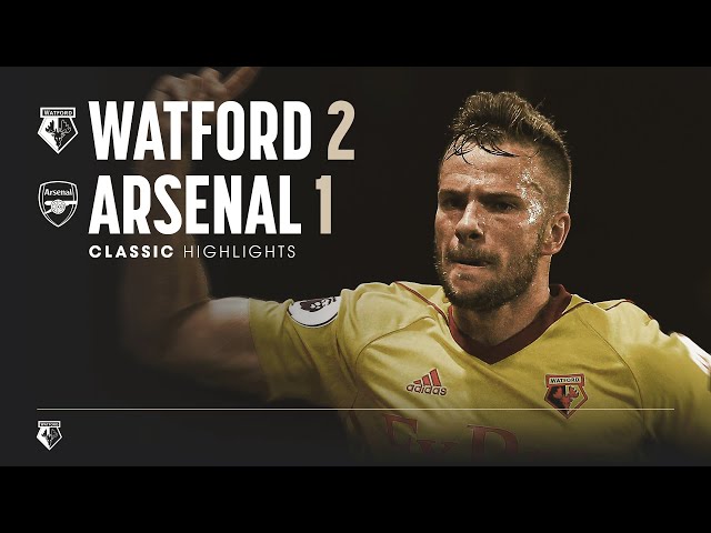 Cleverley Late WINNER! 💥 | Watford 2-1 Arsenal | Classic Highlights