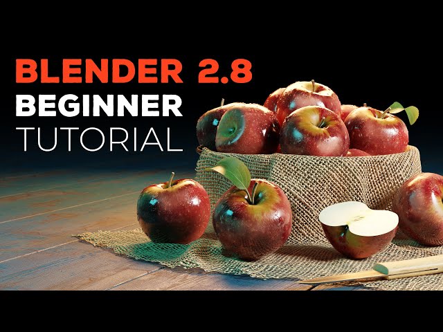 Blender 2.8 Beginner Tutorial - Part 1: Introduction
