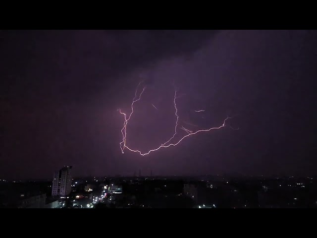 Lightning montage #Bangalore Summer storm