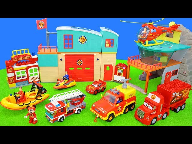 Feuerwehrmann Sam & Lego Duplo Spielzeug & Feuerwehrautos | Bestes Set zum Spielen für Kinder