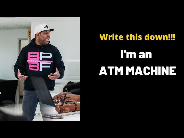 I'm an ATM Machine Eric Thomas