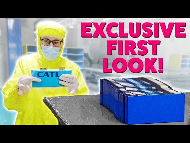 Inside The World's Biggest (And Most Secret) Battery Factory!