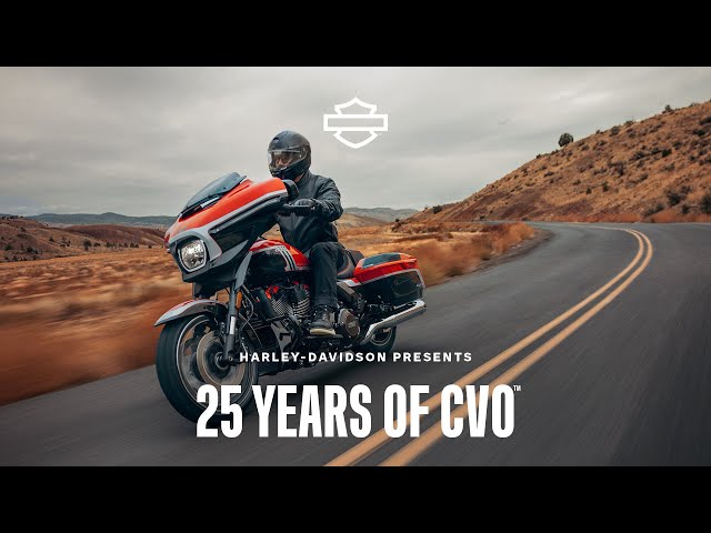25 Years of Harley-Davidson CVO Motorcycles
