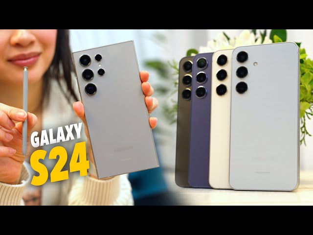 Samsung Galaxy S24, S24+, S24 Ultra: Impressions