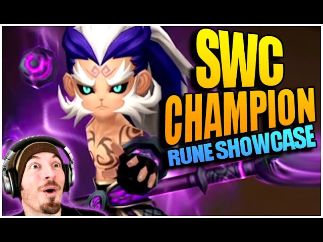 One of the BEST Accounts in Summoners War! (SWC 2019 Champion Rune Showcase)