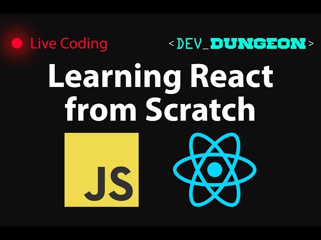 Live Coding: Learning React from Scratch