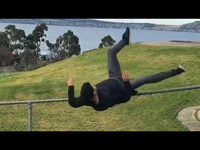 This Guy Gets Over Fences in Interesting Ways