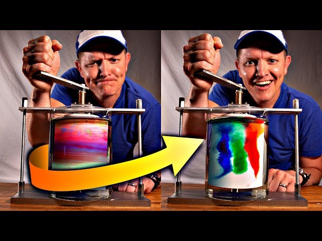 Unmixing Color Machine (Ultra Laminar Reversible Flow) - Smarter Every Day 217