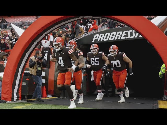 Mike Polk Jr. has some thoughts on Cleveland Browns' face mask color change