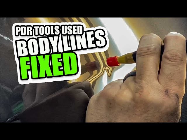 PDR Tools I Used To Fix Dents on Dodge Challenger - PDR Tool Review